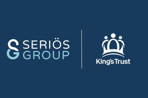 Seriös ONE x Kings Trust logos
