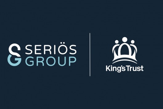Seriös ONE x Kings Trust logos