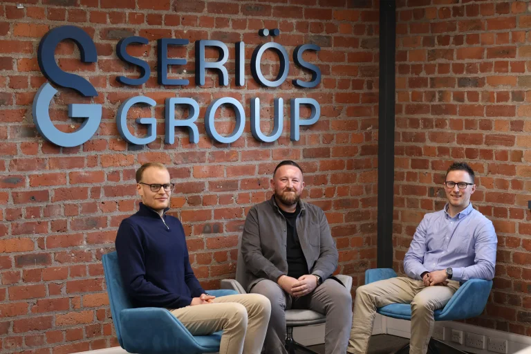 Joseph Oxley Data Engineer, Seriös Group, Principal Data Engineer Austen Eagling, Seriös Group, and Head of Data Tom Aveyard, Smart Outdoor